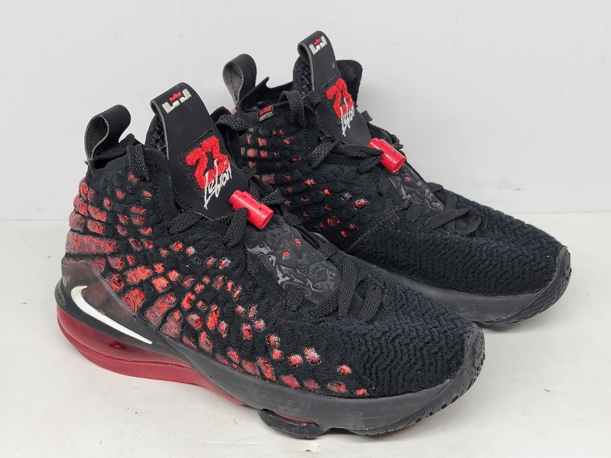 NIKE LEBRON XVII INFRA RED ナイキ レブロン 17 Nike Lebron 17 XVII GS 'Infrared VI' Black Red Basketball