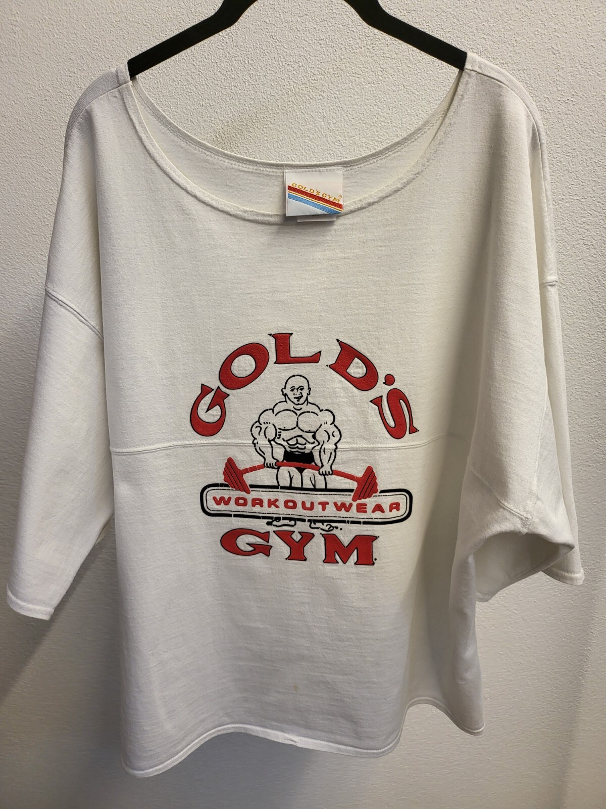 Gold's Gym -Rag Top -Bodybuilder -Muscle Shirt-Workou… - Gem
