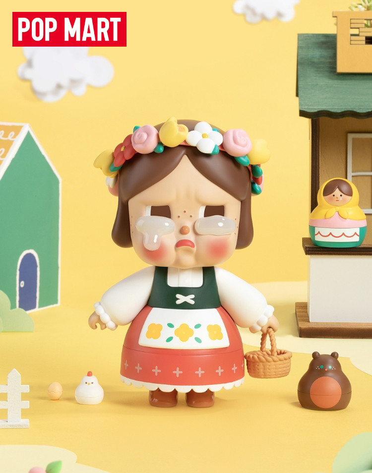 その他 POPMART Crybaby My Russian Doll Authentic CRYBABY My Russian Nesting Doll Limited Edition
