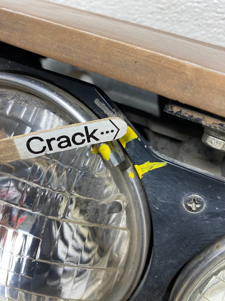 Faro lateral izquierdo del conductor Lincoln Continental 1969 1970 1971 I0566 Foto 4 de 4