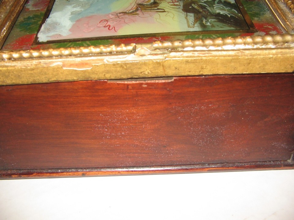 Aaron Willard Attributed 40 inch Wall Clock Banjo Style Peacock