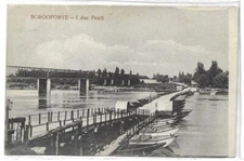 MANTOVA (002) - BORGOFORTE I due Ponti - Fp/Vg 1916