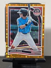 2024 Panini USA Stars & Stripes CANNON GOLDIN #186 Orange Parallel 52/75
