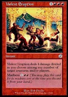*MRM* FR/VF 4x Violent Eruption - Violent Eruption MTG Magic TOR