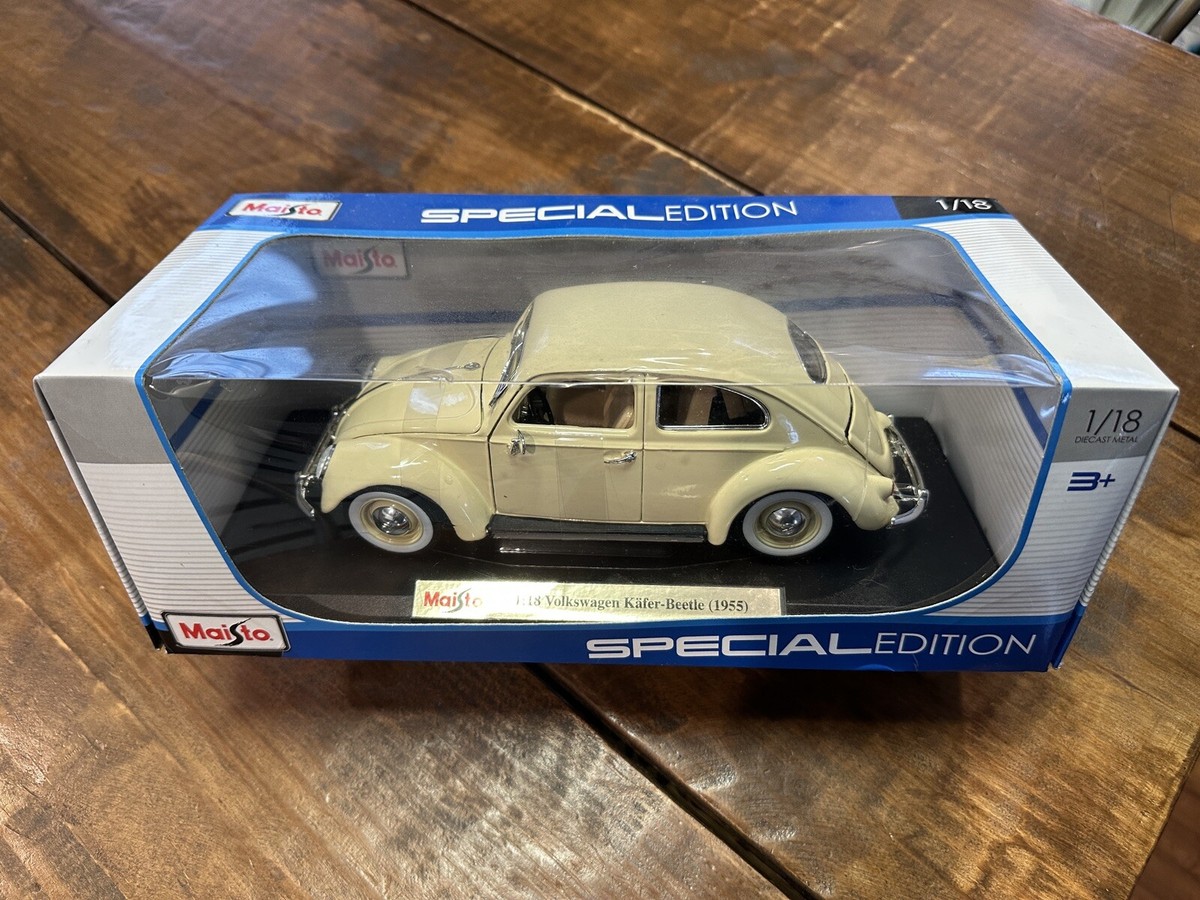 Volkswagen - 新品1/18Maisto1955 Volkswagen Kafer-Beetle Maisto 1955 VW VOLKSWAGEN Beetle Kafer 1 18 Diecast Model