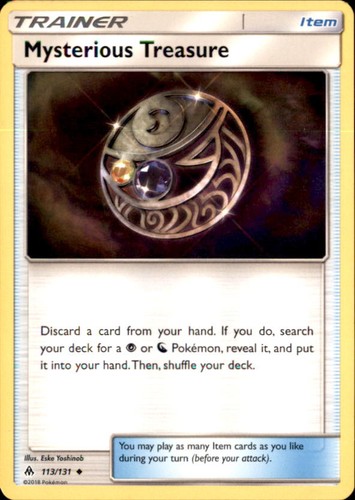 Pokemon Mysterious Treasure 113/131 Forbidden Light Non-Holo