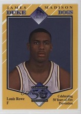 1993-94 Smokey Bear JMU James Madison University Dukes Louis Rowe 0q3