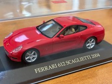 IXO FER009 Ferrari 612 Scaglietti 1/43 Diecast Model Car Red Authentic