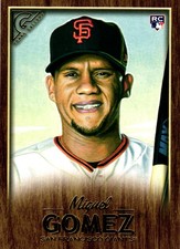 2018 Topps Gallery #135 Miguel Gomez Wood