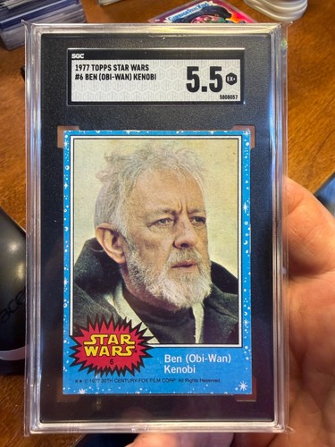 1977 Topps Star Wars #6 Ben (Obi-Wan) Kenobi — SGC 5.5
