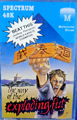 SINCLAIR ZX SPECTRUM -- THE WAY OF THE EXPLODING FIST (MELBOURNE HOUSE)