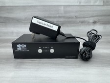 Tripp-Lite B004-DPUA2-K 2-Port Displayport KVM Switch w/ USB3.0 Hub and Audio