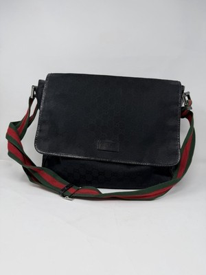 Gucci GG Monogram Canvas Messenger Bag