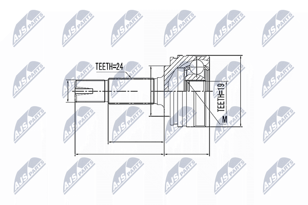 NTY Gelenksatz, Antriebswelle NPZ-TY-083-image