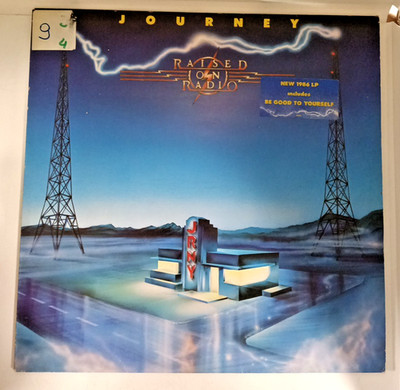 JOURNEY - Raised on Radio LP 33 Runden 1986 1. Auflage EU