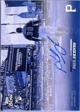 2024 Topps Black & White #66A Paul Skenes Auto Blue /49