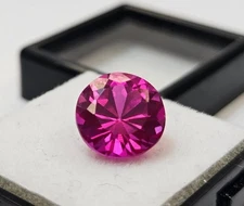 Zircon Cambodia Sparkling Pink Color Round Cut 4-5 Ct Loose For Ring Gemstone
