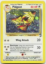 Pidgeot 14/130 Holo Rare Base Set 2 Pokemon Moderately Played on eBay