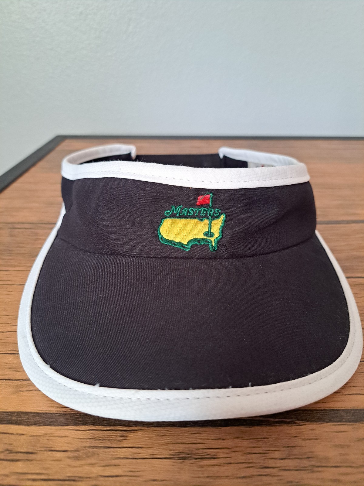 Adjustable Master's Logo Black Visor One Size Cap… - image 1