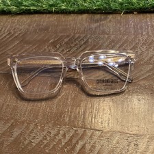 Rare Authentic Cutler and Gross M:1346 C:04 56mm Crystal Clear Glasses