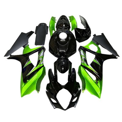 Amotopart Fairing Kit For Suzuki GSXR1000 2007-2008 Black Green