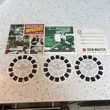 Mission: Impossible 1968 TV Series GAF View-Master Packet B-505