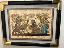 1980s Franklin Mint Egyptian King Tut Papyrus...