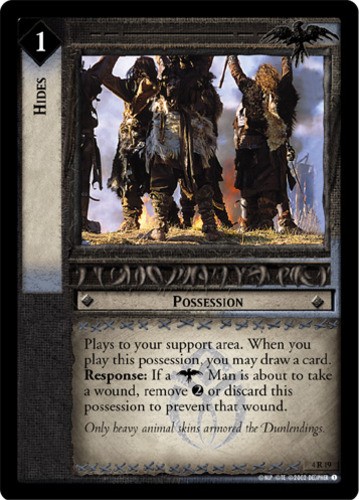 Hides Mint/Near Mint LOTR: The Two Towers