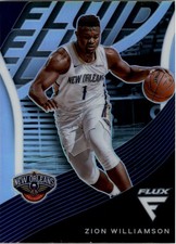 2020-21 Panini Flux Fluid Silver #6 Zion Williamson - NM-MT
