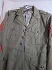USMC US Marine Corps COAT MAN'S GABARDINE GREEN 2212 Gunnery Sergeant 1988 38R — photo 7