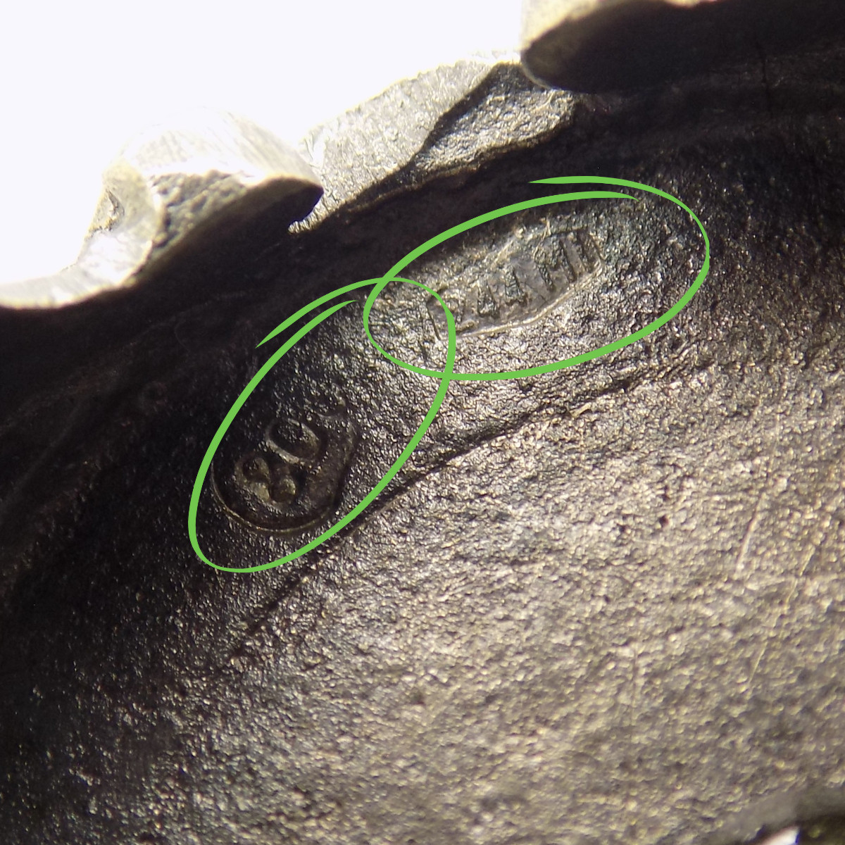 Vintage Italian Genuine Silver Medieval Knight Detailed Figurine Made in Milan