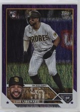 2023 Topps Series 2 Retail Purple Foil 50/799 Luis Liberato #659 ut4