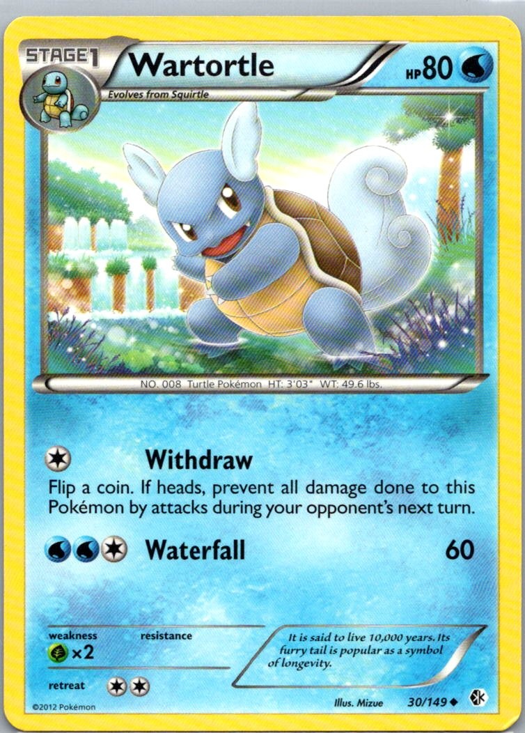 Wartortle 30/149 Boundaries Crossed LP