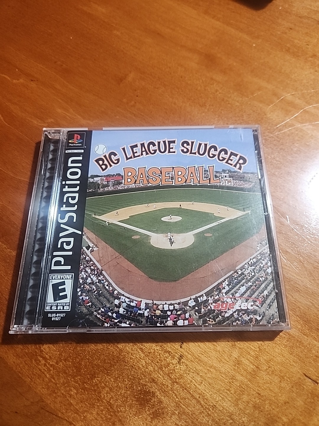 Big League Slugger Baseball (Sony PlayStation 1, PS1) COMPLETE!! | CIB |