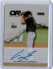 2025 Onyx Rips Refractor Eric Adler Auto (B111) A1 White Sox
