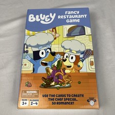 NEW BLUEY Fancy Restaurant Game Preschool Ages 3 2-4 Players