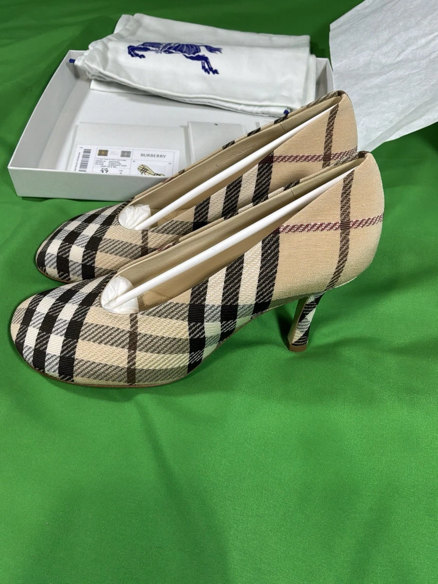 Burberry Pump High (3-3.9 in) Heel Height Heels for Women for sale