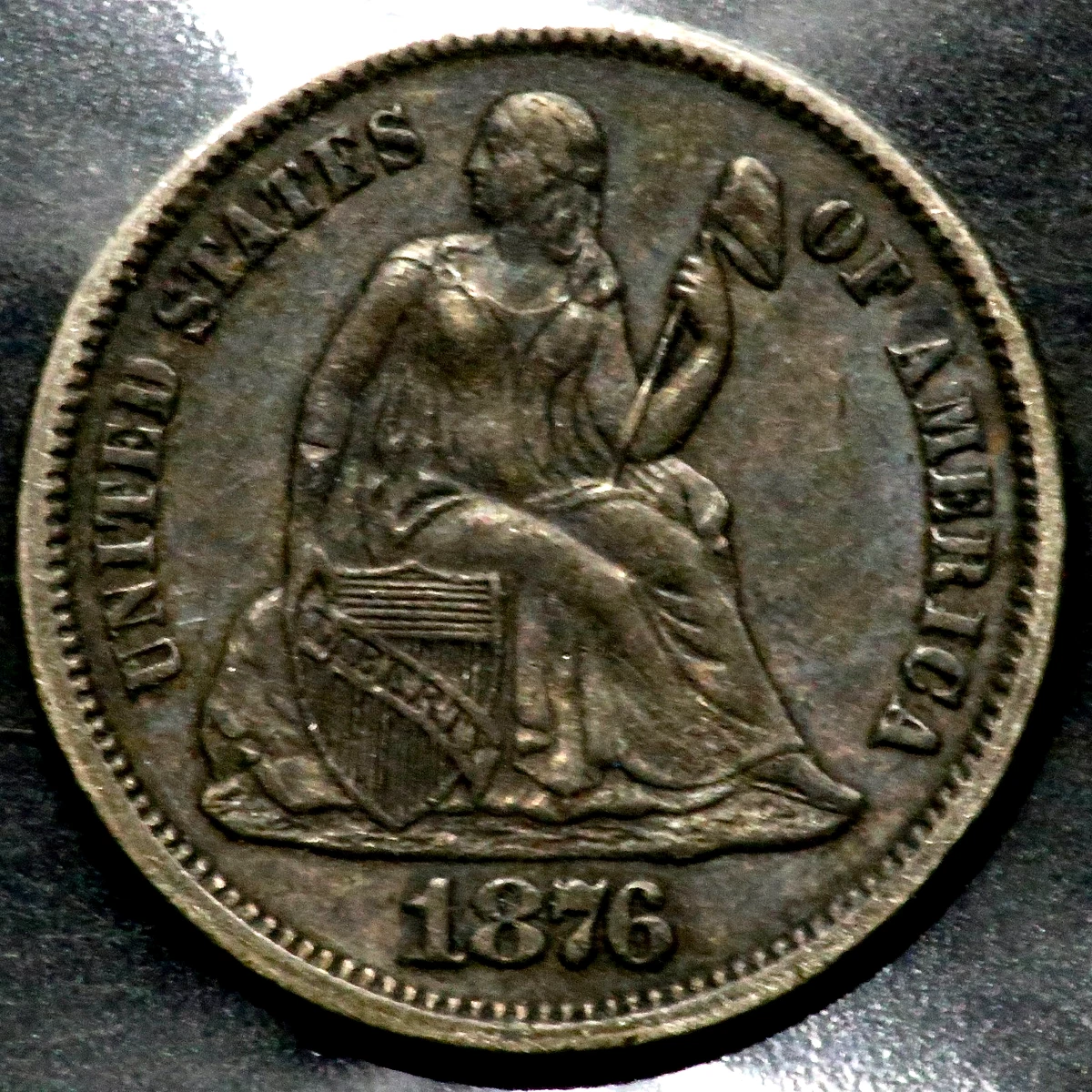 Carson City 1876 Year Seated Liberty Dimes (1837-1891) for sale | eBay