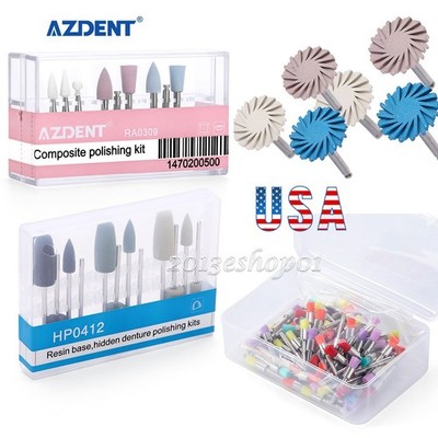 Dental Diamond Burs Composite Polishing kit for low-speed Contra Angle