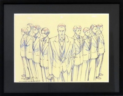Joker Spiel gerahmte Reproduktion Original Illustration Board Art #3 D Agency