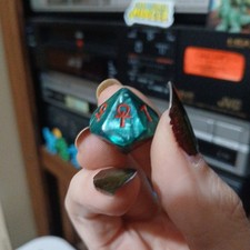 World of Darkness - Vampire: The Masquerade D10 Dice - Ankh Cross - VERY RARE