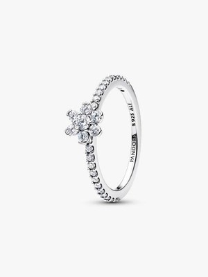 Pandora Silber Sparkling Flower Ring 194499C01  Weite 54 NEU