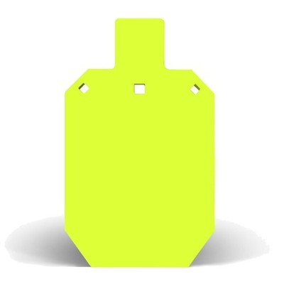 Customizable AR500 Steel Shooting Target - Neon 7'' X 12'' Torso for Easy Setup