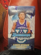 2023/24 BOWMAN UNIVERSITY CHROME BASKETBALL HOBBY BOX! Last 1 🔥 