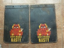 2 - Dirty Mean Nasty Devil Mud Flaps