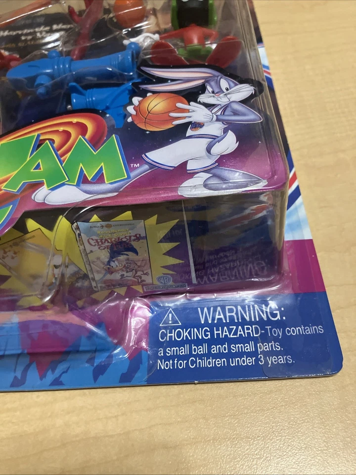 Space Jam Marvin the Martian vs Nawt w/ Slammin’ Saucer Collectibles 1996 NIB!!! - Image 4 of 4