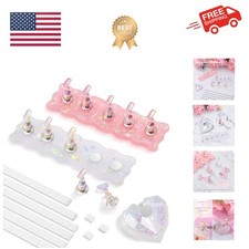 Nail Stand, 2 Set Nail Holder For Painting Nails, Magnetic Press On Nail Kit ...