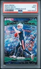 149319926 Drake Maye 2024 Panini Prizm #22 Green Wave Fireworks Rookie RC PSA 9