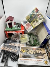 Gemischte Modelleisenbahn Teile Gleise, Telefonumfragen & mehr wie vorgefunden