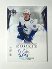 2021-22 UD Ultimate Rookie Auto VASILY PODKOLZIN 085/299 Oilers Card# 105